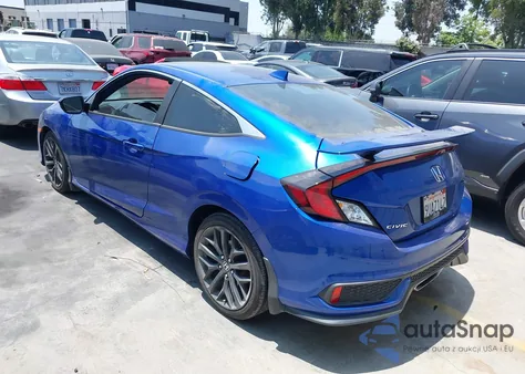2020 Honda Civic Si Coupe from USA, damaged, VIN 2HGFC3A54LH754064